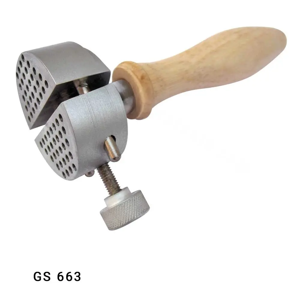 [22sopuni] Soporte universal con clavijas mango madera GS663