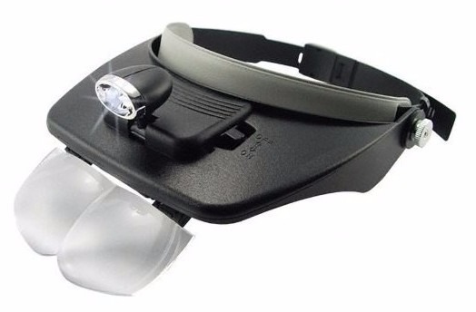 [LS'0002] lupa vincha EF trip.c/luz LS0002