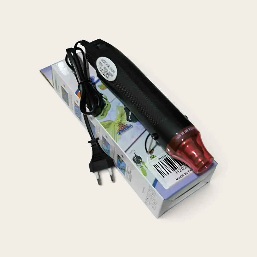 Pistola aire caliente para resina