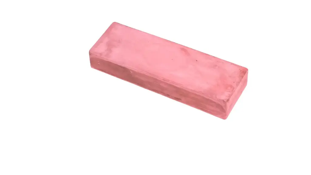 Pasta de pulir / brillo  pan chico Rosa (125 grs. Aprox)