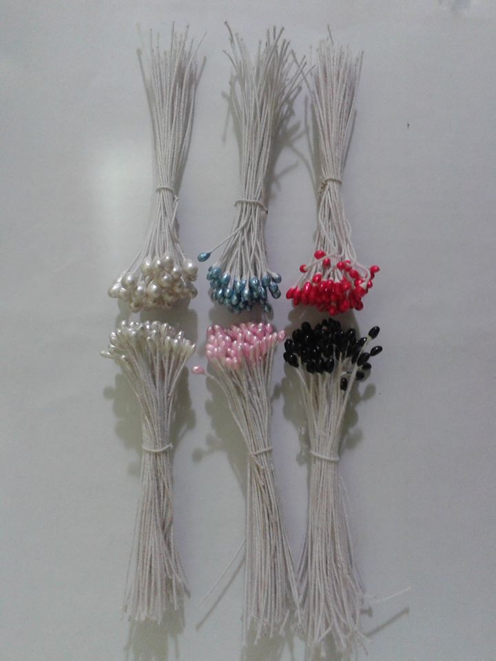 Pistilo simple largo - Gruesa (72u-12doc.) (Blanco)