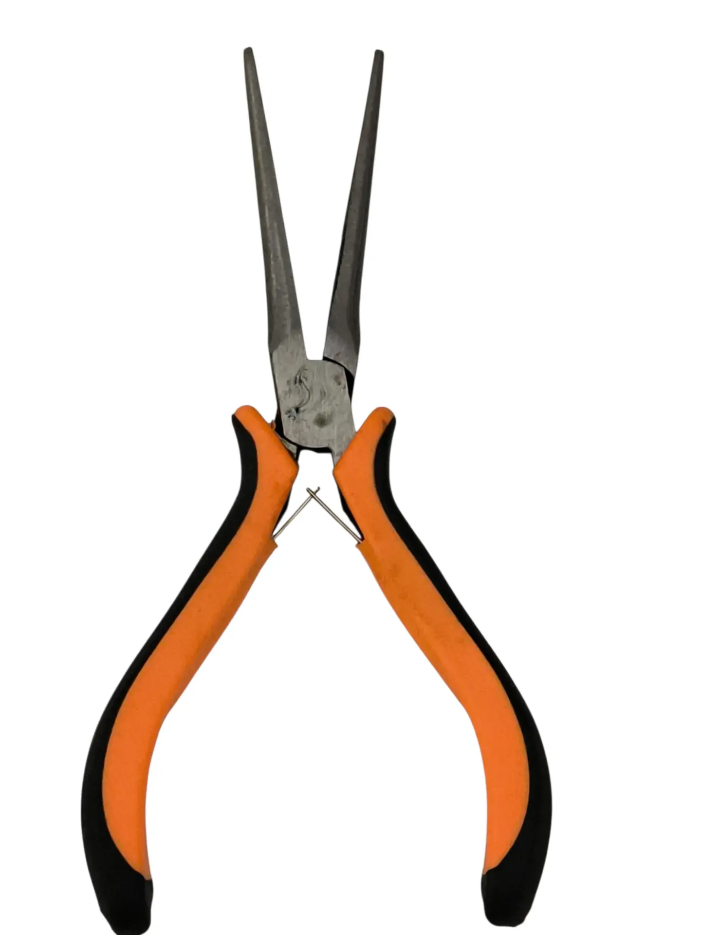 Pinza 1/2 caña larga lisa Mango naranja
